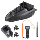 Etetőhajó C12 GPS hátrakidobós fekete