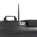 Etetőhajó C12 GPS hátrakidobós fekete