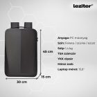 Axen merevített Usb-s laptop hátizsák