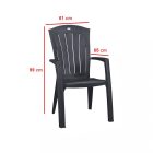 Eltorini 6+1 kerti bútor garnitúra szett