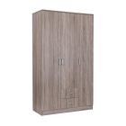 Miami gardróbszekrény 120x205 cm yorki tölgy-yorki tölgy