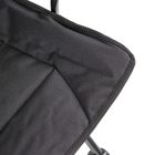 Leziter XL karfás horgász szék pohártartóval fekete