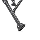 Leziter XL karfás horgász szék pohártartóval fekete