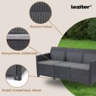 Claire VI 8 személyes kerti bútor garnitúra orlando asztallal