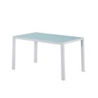 Nuvia 6+1 étkező garnitúra fehér-szürke