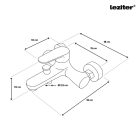 Evos kádtöltő csaptelep