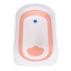 Baba fürdőkád összecsukható leeresztővel rózsaszín