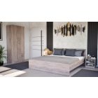 Miami gardróbszekrény 80x205 cm yorki tölgy-yorki tölgy