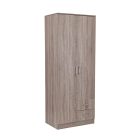 Miami gardróbszekrény 80x205 cm yorki tölgy-yorki tölgy