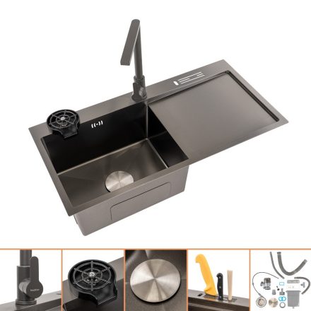 Avena II rozsdamentes mosogató