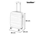 TraveLux Voyager VIII gurulós bőrönd szett