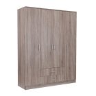 Miami gardróbszekrény 160x205 cm yorki tölgy-yorki tölgy