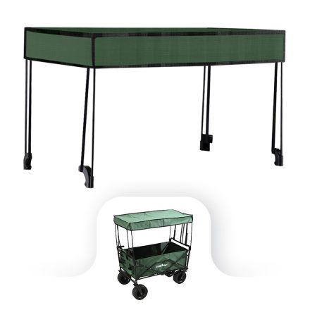 Strandkocsi prémium tető zöld