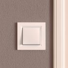 Nova kereszt kapcsoló 107 fehér kerettel