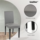 Megan 6+1 étkező garnitúra fehér-szürke