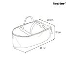 Etetőhajó táska C,X,Z,V modellekhez 58x28x19 cm zöld