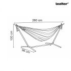 Elani kerti függőágy állvánnyal