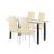 Norman 4+1 étkező garnitúra bézs