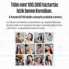 POSEION BT100® Prémium koreai revitalizáló zuhanyfej vízszűrővel, mágneses-ionizáló technológiával, szürke