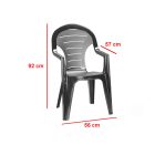 Bonaire 4+1 kerti bútor garnitúra