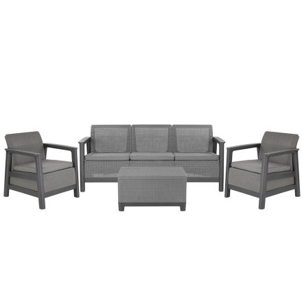 Scandi Love linea duo kerti bútor szett jute tárolós asztallal