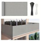 Erkély árnyékoló, belátásgátló 7 m szürke