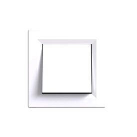   Nova egy áramkörös egypólusú kapcsoló 101 fehér kerettel