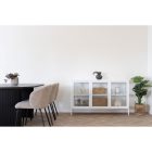 Váza, kerámia, fekete ø17,2x19,4 cm