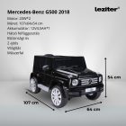 Elektromos autó Mercedes Benz G500 fekete