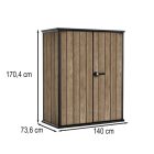 Signature műanyag kerti tároló 1400 L