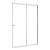 Elte 120x195 cm duplagörgős zuhanyajtó