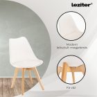 Zara 4+1 étkező garnitúra fehér-fehér