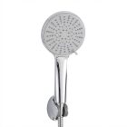 Lili 5 funkciós kézizuhany tömlővel tartóval króm