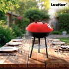 Faszenes kerti gömb grillsütő