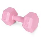 Hex súlyzó szett 2x2 kg rózsaszín