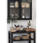 Pleiku fali kosár, vízi jácint, natúr, 20x11x20 cm