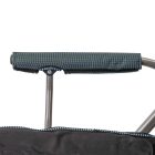 Leziter Comfort karfás horgász szék pohártartóval kék