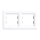 Nova kettes keret vízszintes fehér