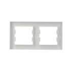 Nova kettes keret vízszintes fehér