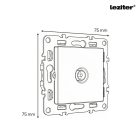 Nova dugalj TV csatlakozóval fehér kerettel