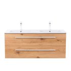 Vario Clam 120 alsó szekrény mosdóval