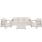 Scandi Love linea duo kerti bútor szett jute tárolós asztallal