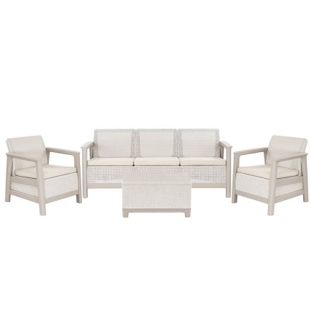 Scandi Love linea duo kerti bútor szett jute tárolós asztallal