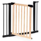 Biztonsági korlát 74-100 cm lépcsőkhöz és ajtókhoz fémből és fából