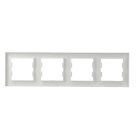 Nova négyes keret vízszintes fehér