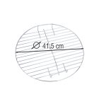 Grillrács kerek 41,5 cm