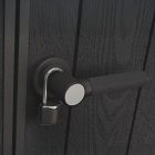 Newton Plus wide 9 x 7,5 műanyag kerti ház barna