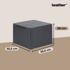 Claire VIII 5 személyes sarokgarnitúra párnatartós asztallal