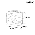 TraveLux Voyager III gurulós bőrönd szett