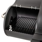 Faszenes kerti grillsütő füstölővel